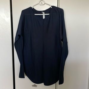 EUC Lululemon cotton long sleeve sweater sz 10